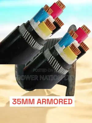 35mm 4 Core Armoured/Underground Cable