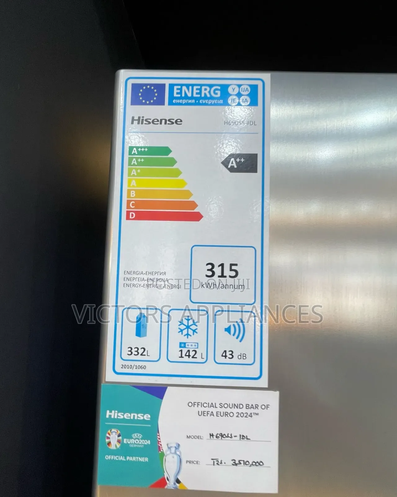 Hisense 75inches Qled Smart Tv