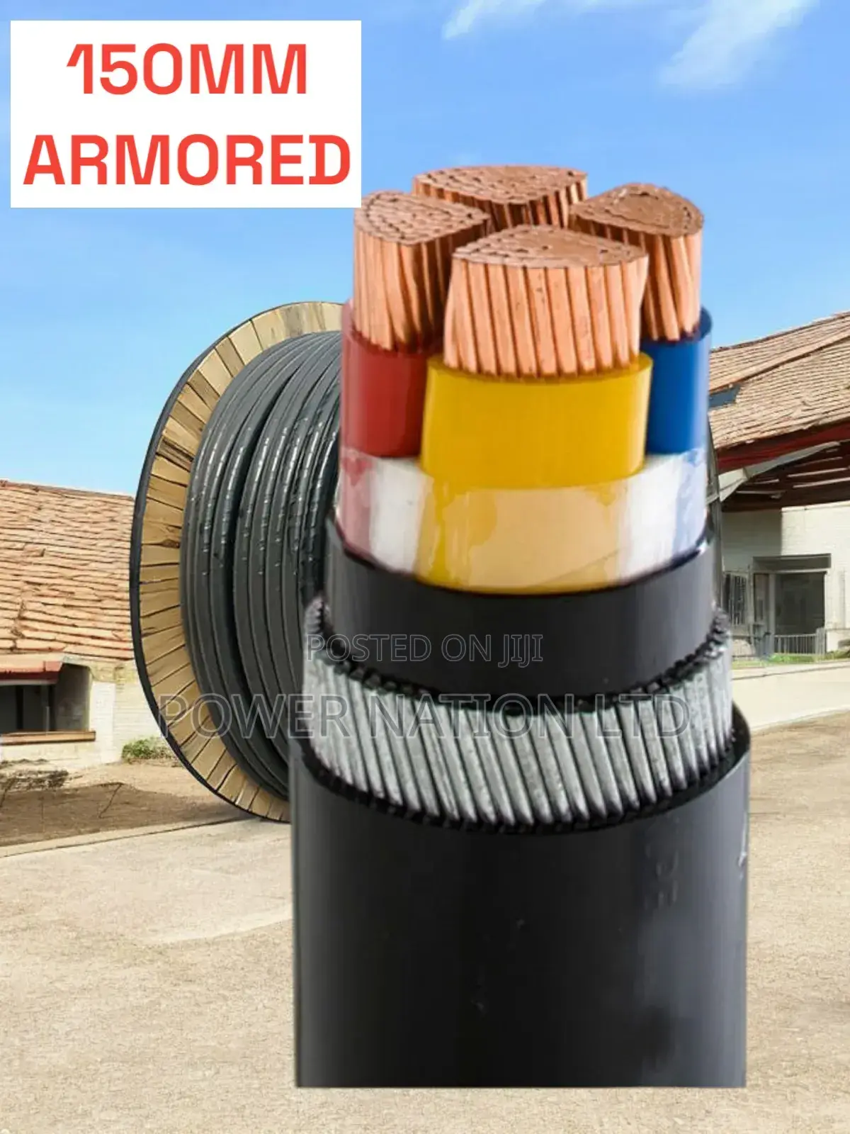 150mm 4 Core Armoured/Underground Cable