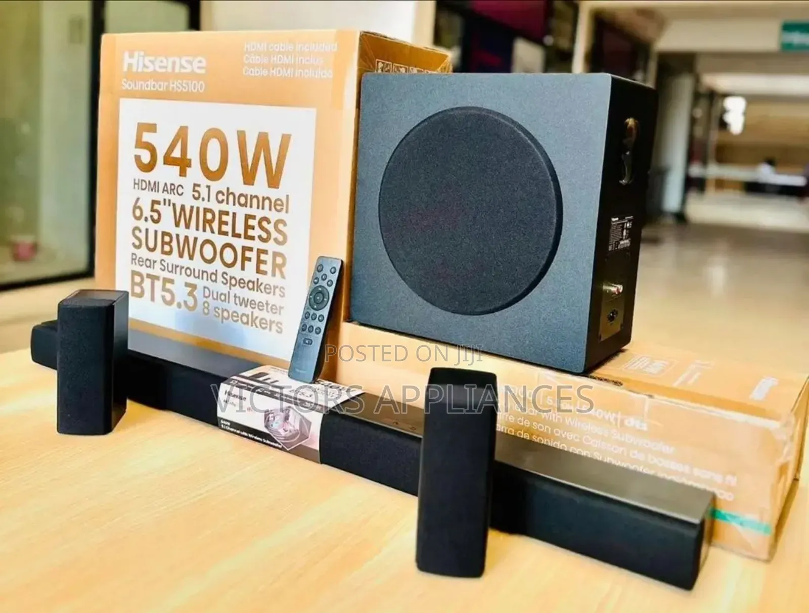 Hisense Soundbar System Hs5100 5.1ch