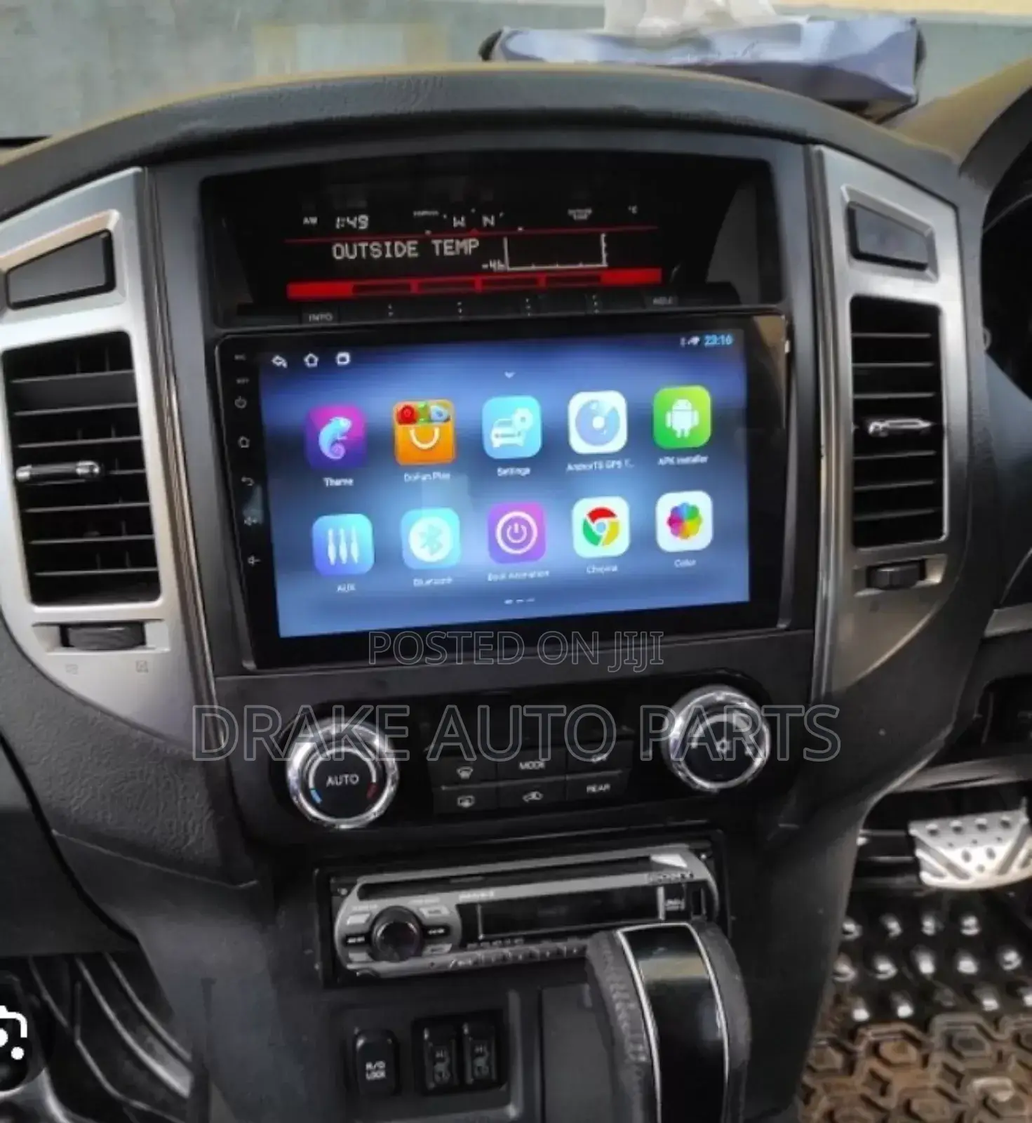 Android Radio System for Mitsubishi Pajero Bitama 09