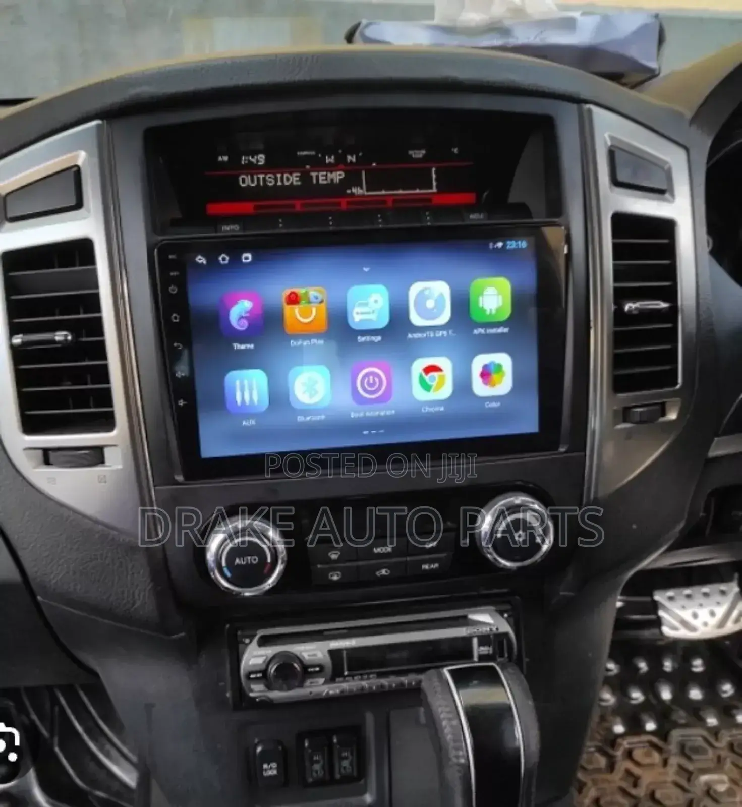 Android Radio System for Mitsubishi Pajero Bitama 09