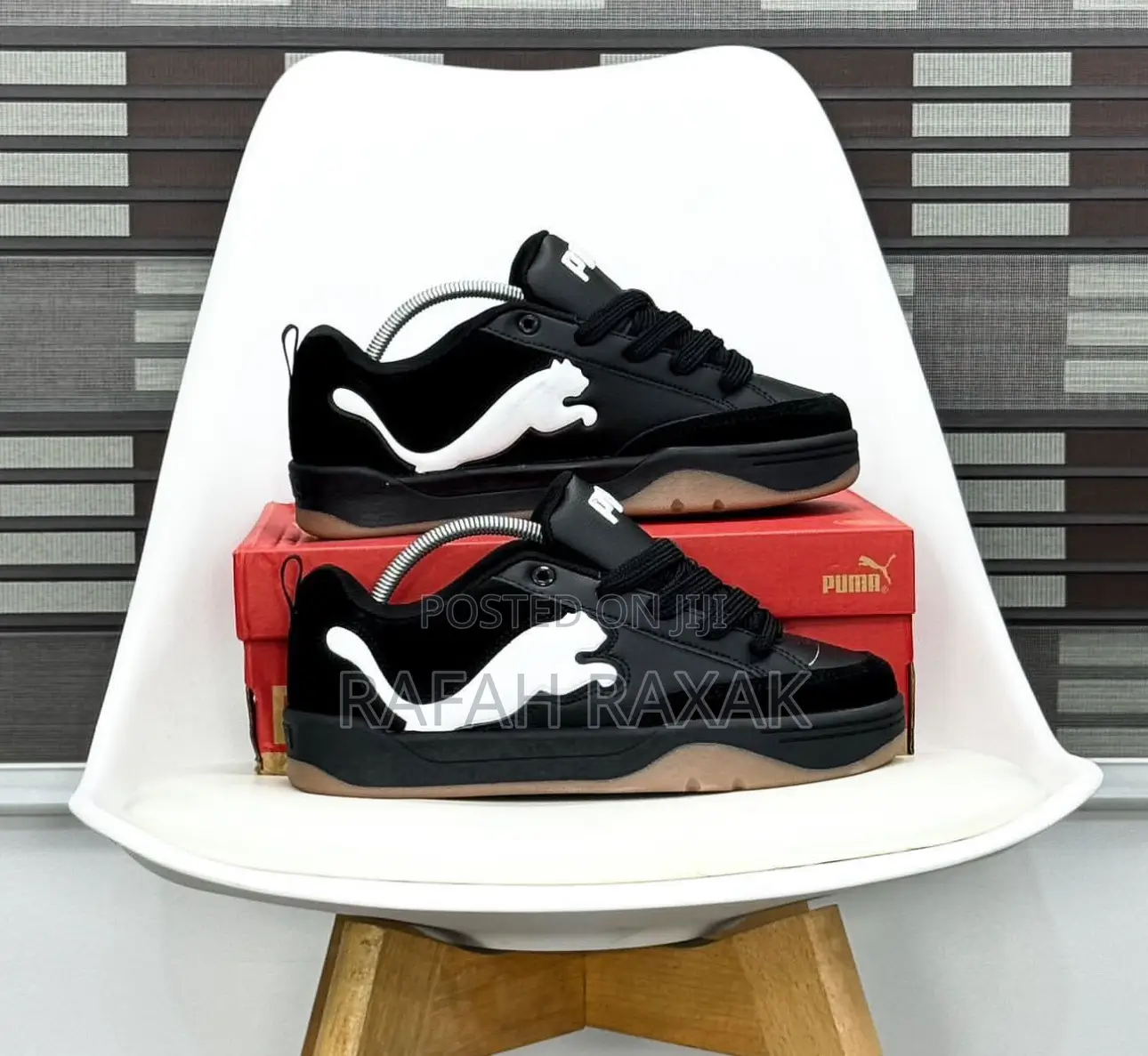 Original Puma Park Lifestyle SD Black Casual Sneakers