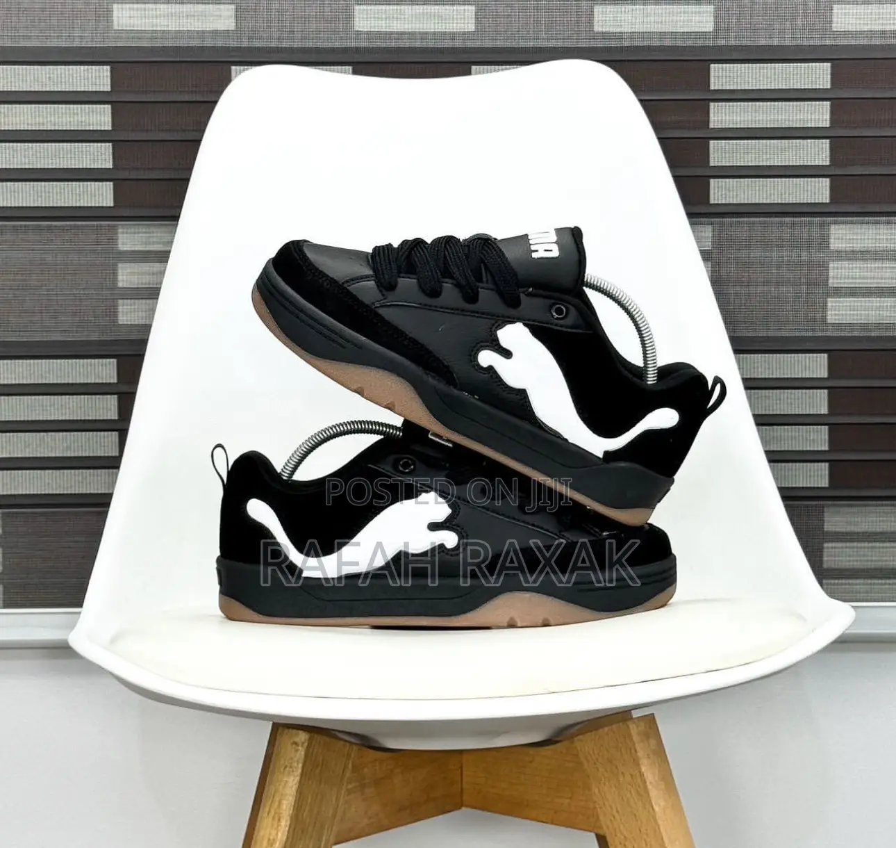 Original Puma Park Lifestyle SD Black Casual Sneakers