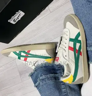 Original Off-White ASICS Onitsuka Tiger Tokuten Tennis Shoes