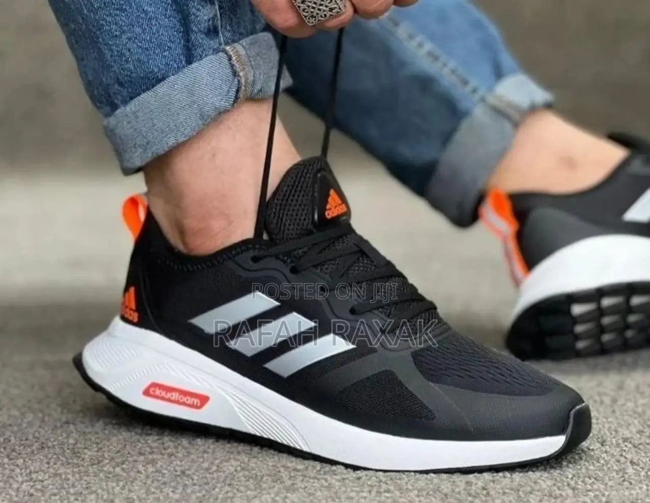 Original Adidas Cloud Foam Training/Running Sneakers