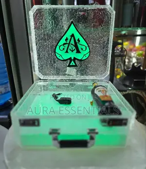 New Ace of Spade LED Luminous Champagne Display Case