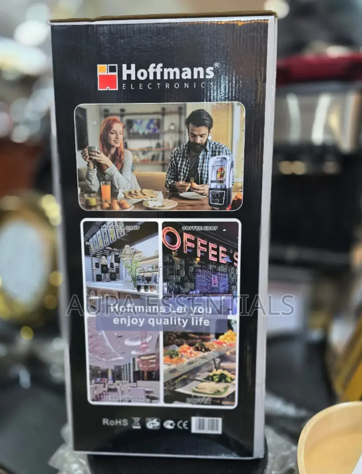 Hoffmans 4l Commercial Low Noise Blender