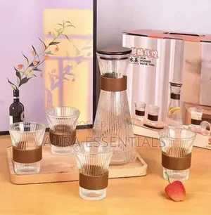 5pcs Glass Pitcher Set