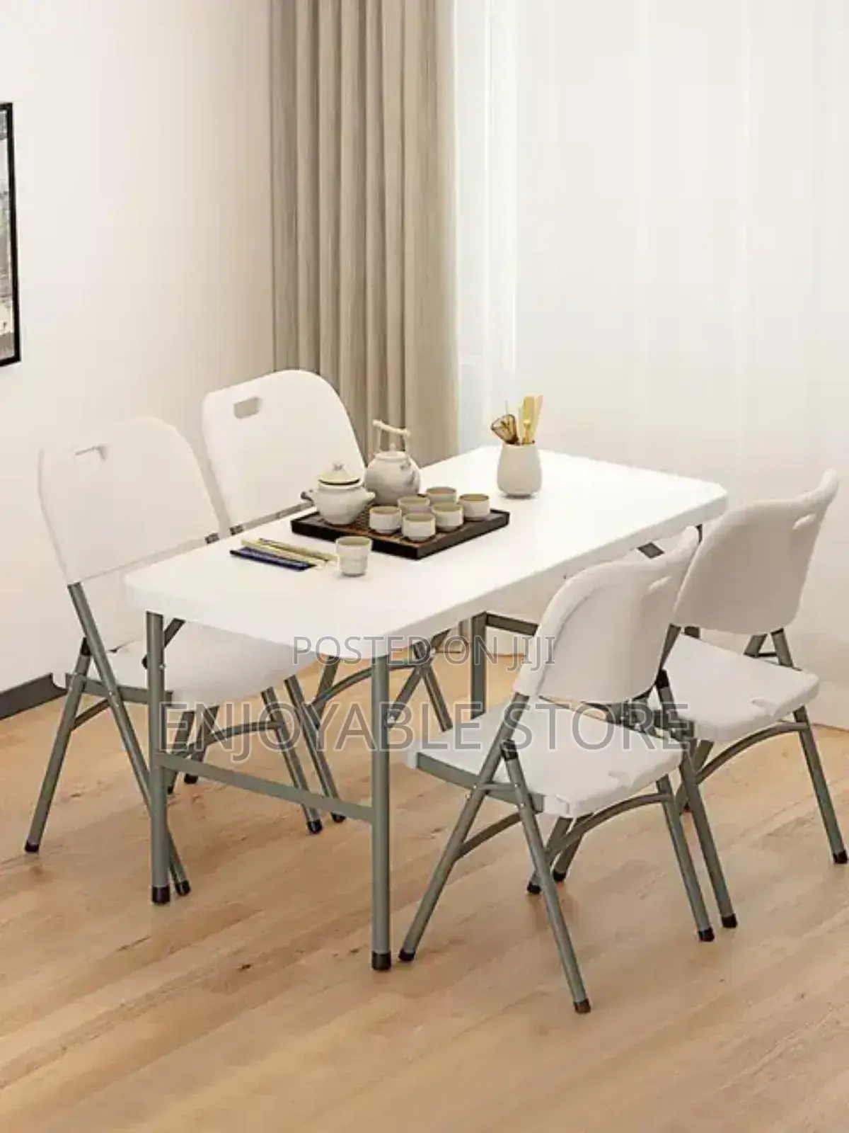 Restaurant Dining Table and Chairs Set