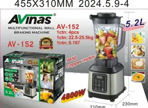 Avinas 5.2l Large Capacity Commercial Blender