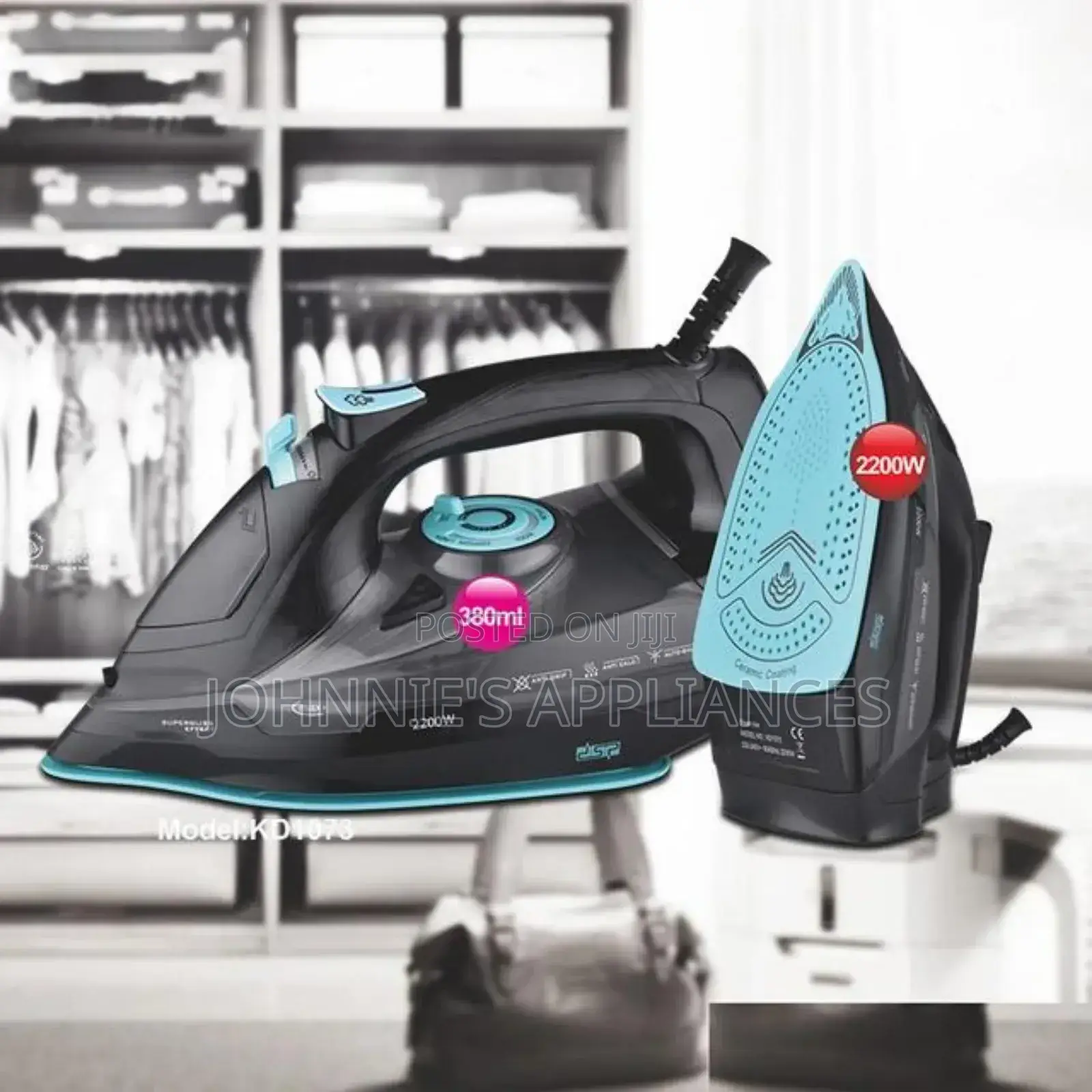 DSP Electric Steam Flat Iron 2200wats
