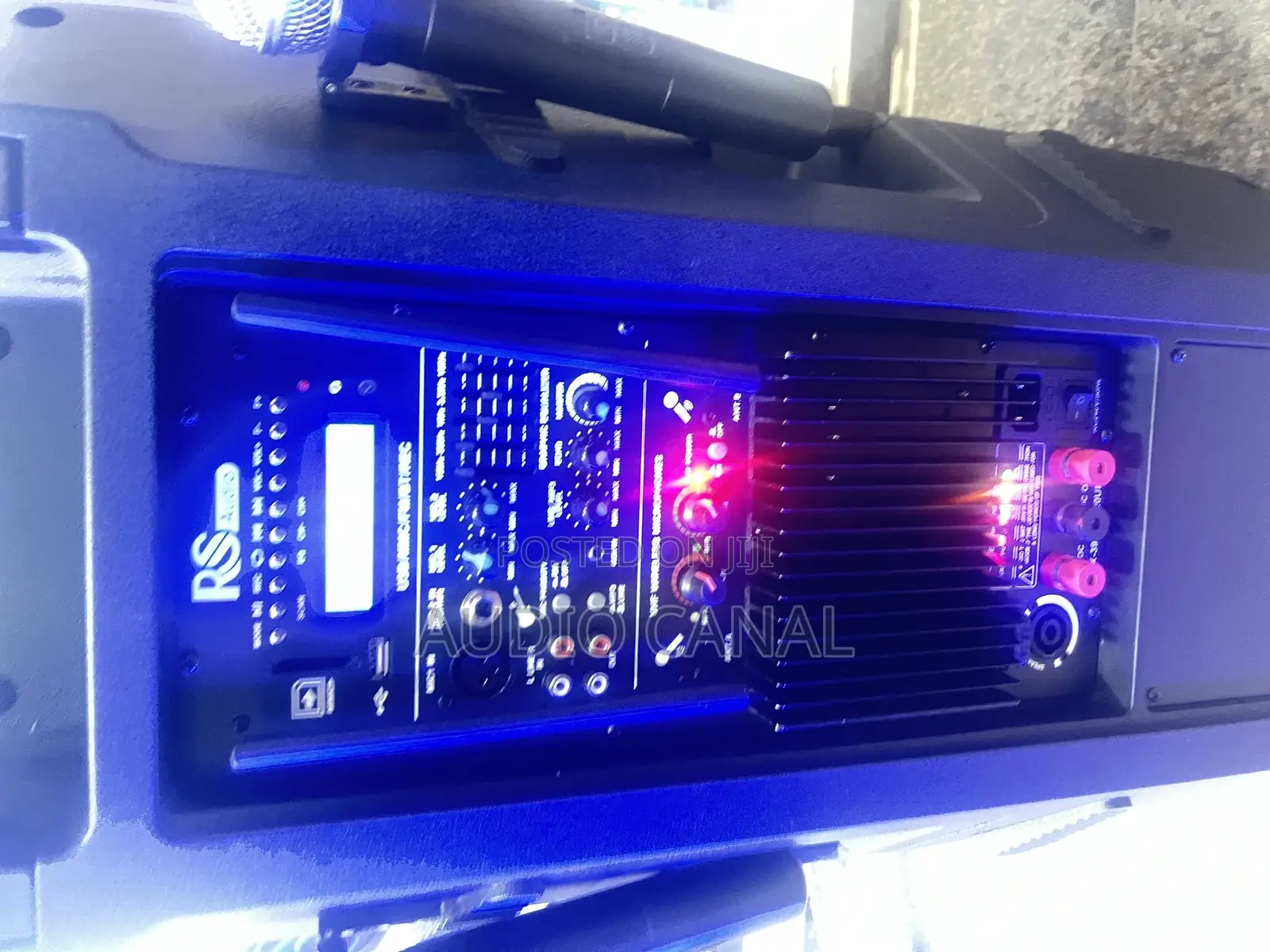 RS 15” Super 2 in 1 Top Speaker and and Rechargeable