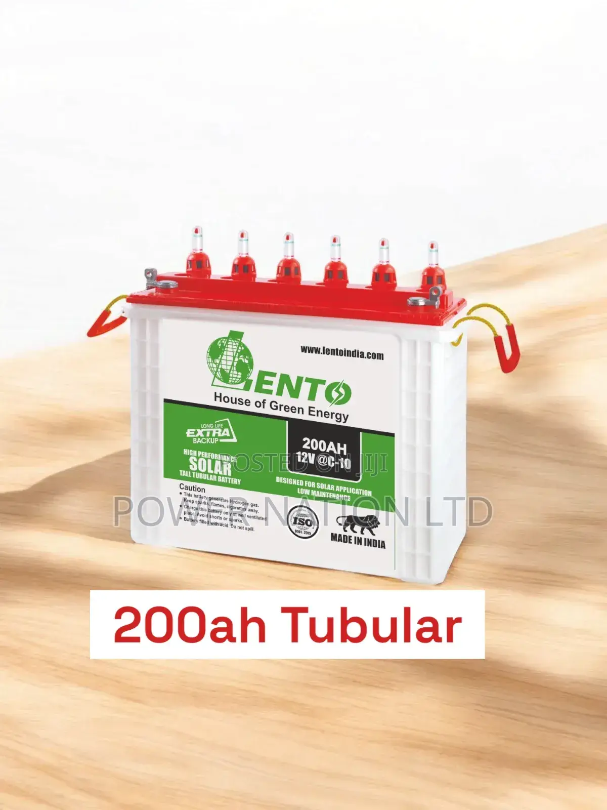 200ah Lento Tubular Battery Made In India