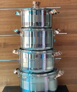 4 Pieces Cookware Soup Pot Set