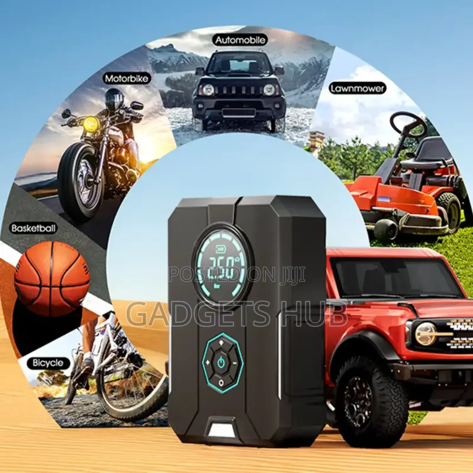 Car Jump Starter Power
Battery Charge 12v With
Tire Lnflator