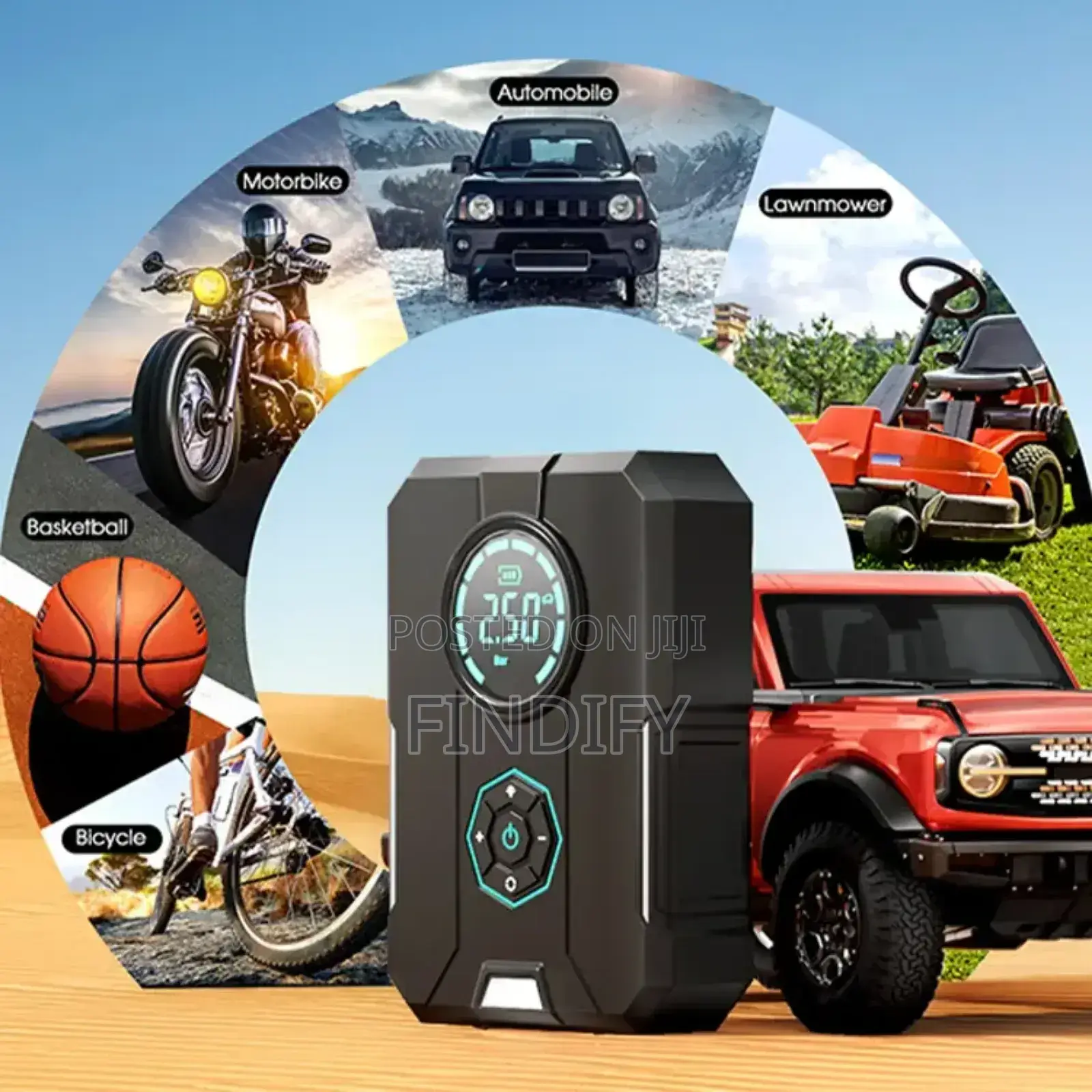 Car Jump Starter Power
Battery Charge 12v With
Tire Lnflator