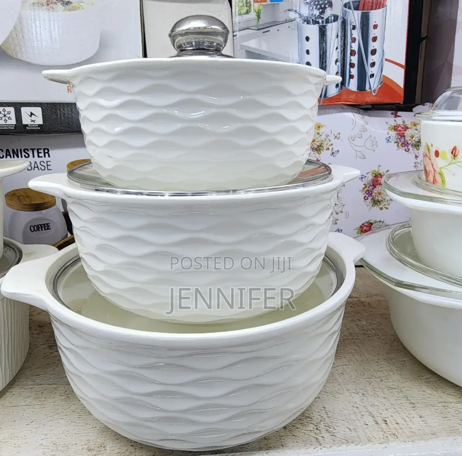 Generic 3pcs Ceramic Serving Dishes