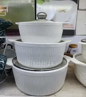 Generic 3pcs Ceramic Serving Dishes