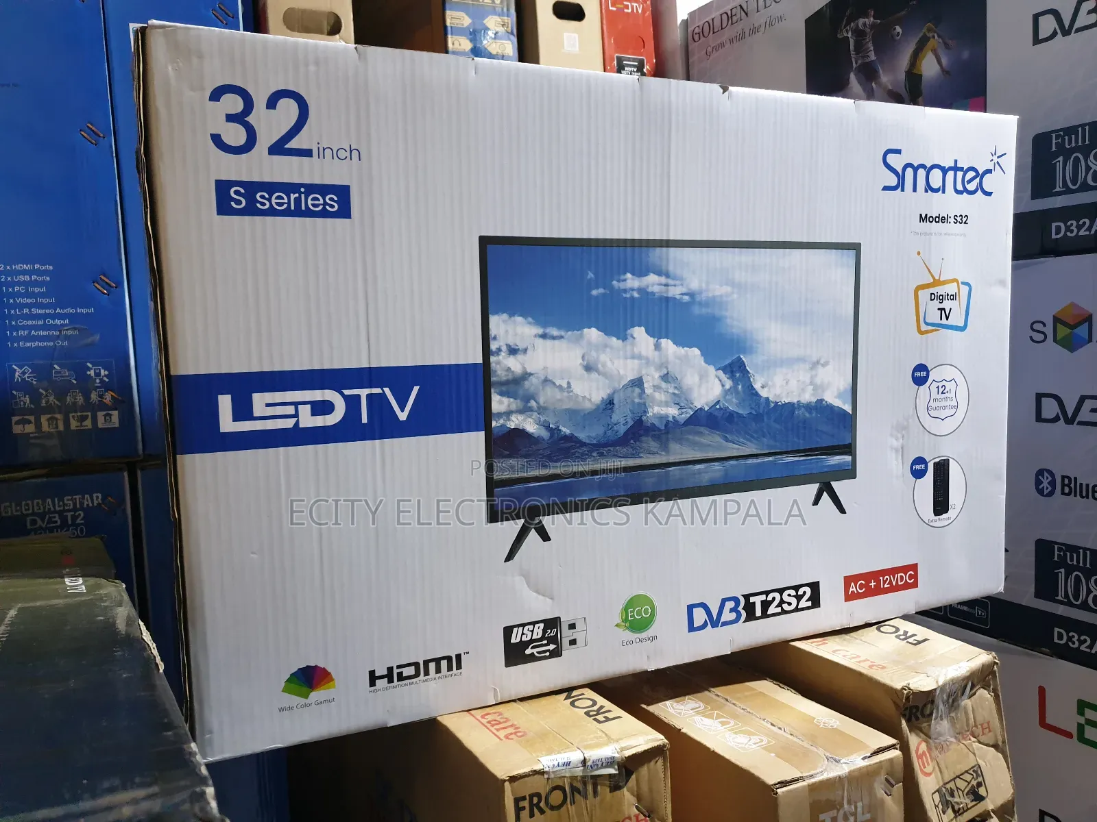 Its Smartec Tv 32 With Free to Air Deconder