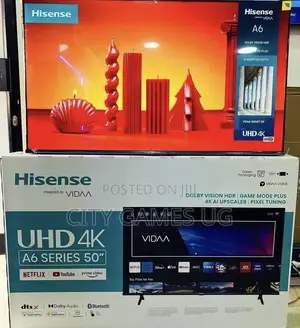 Brand New Hisense 50 Inches Uhd Smart Tv-