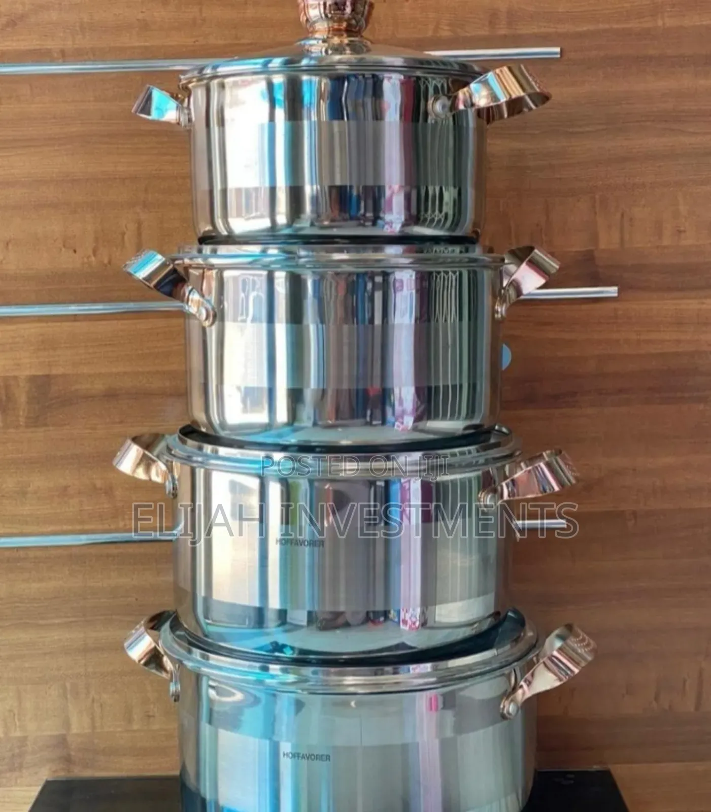 4pcs Stainless Steel Unique Serving Dishes