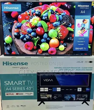 Brand New Hisense 43 Inches Smart Tv UHD