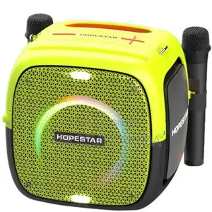 Hopestar 80w Wireless Bass Speaker WTH Stand 2microphones