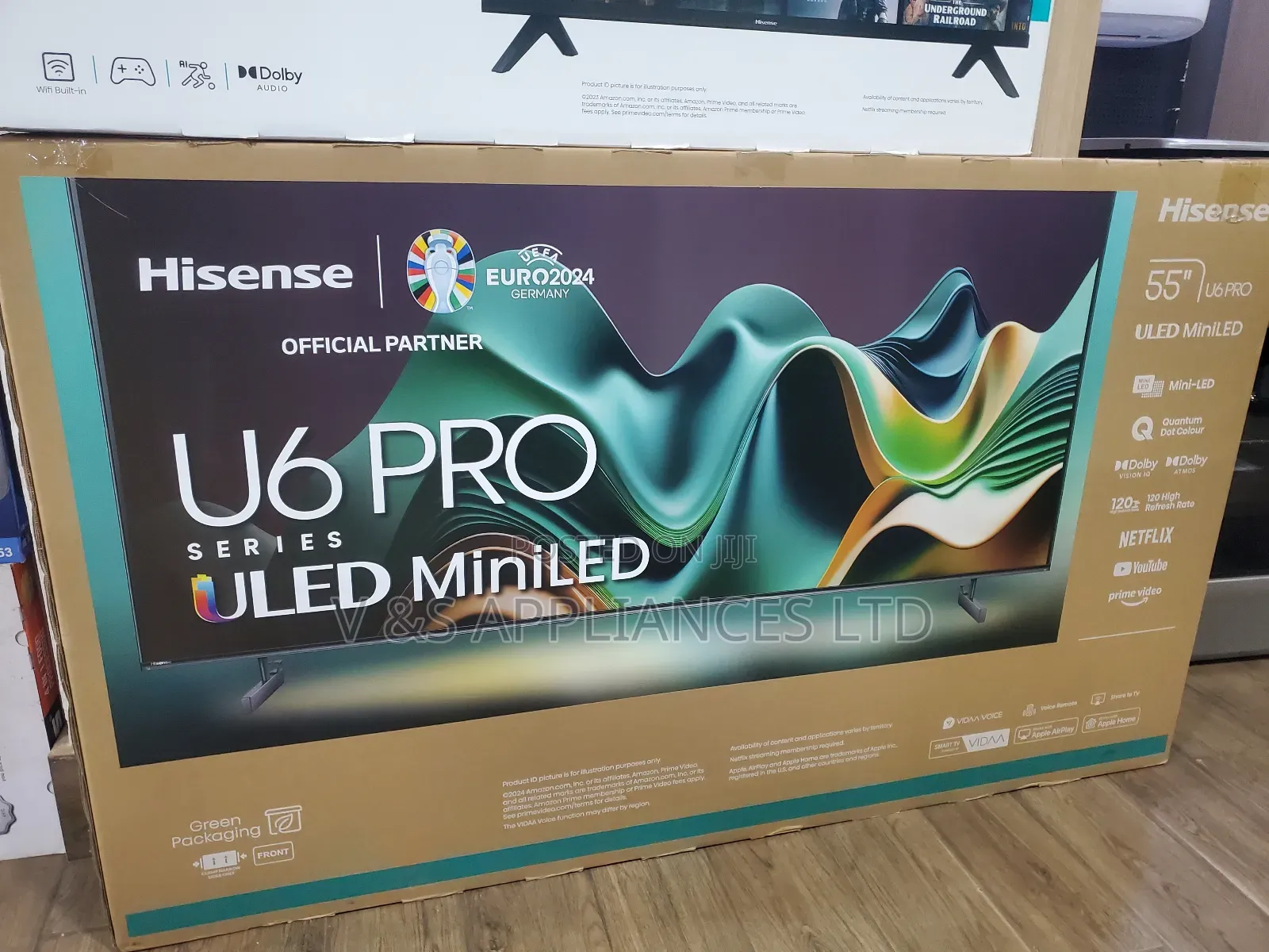 55 U6 Pro Uled Minled Hisense