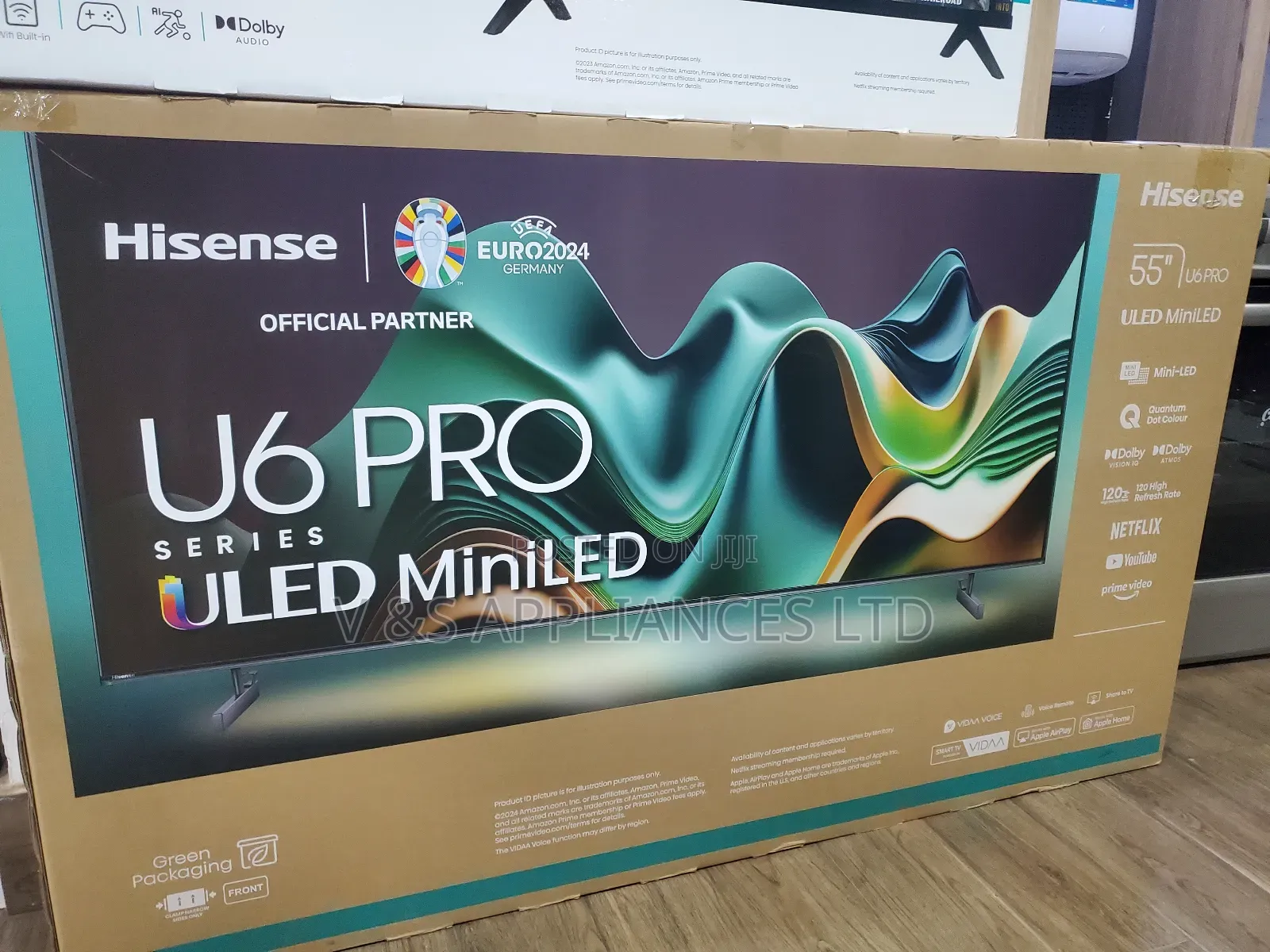 55 U6 Pro Uled Minled Hisense