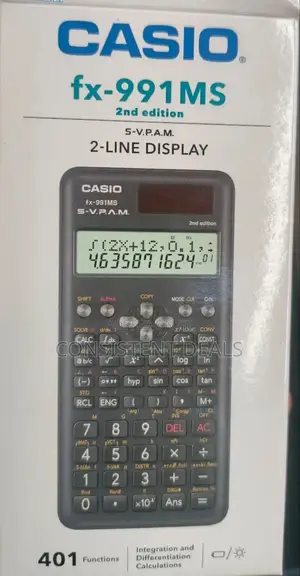 Casio Fx-991ms Scientific Calculator 2nd Edition