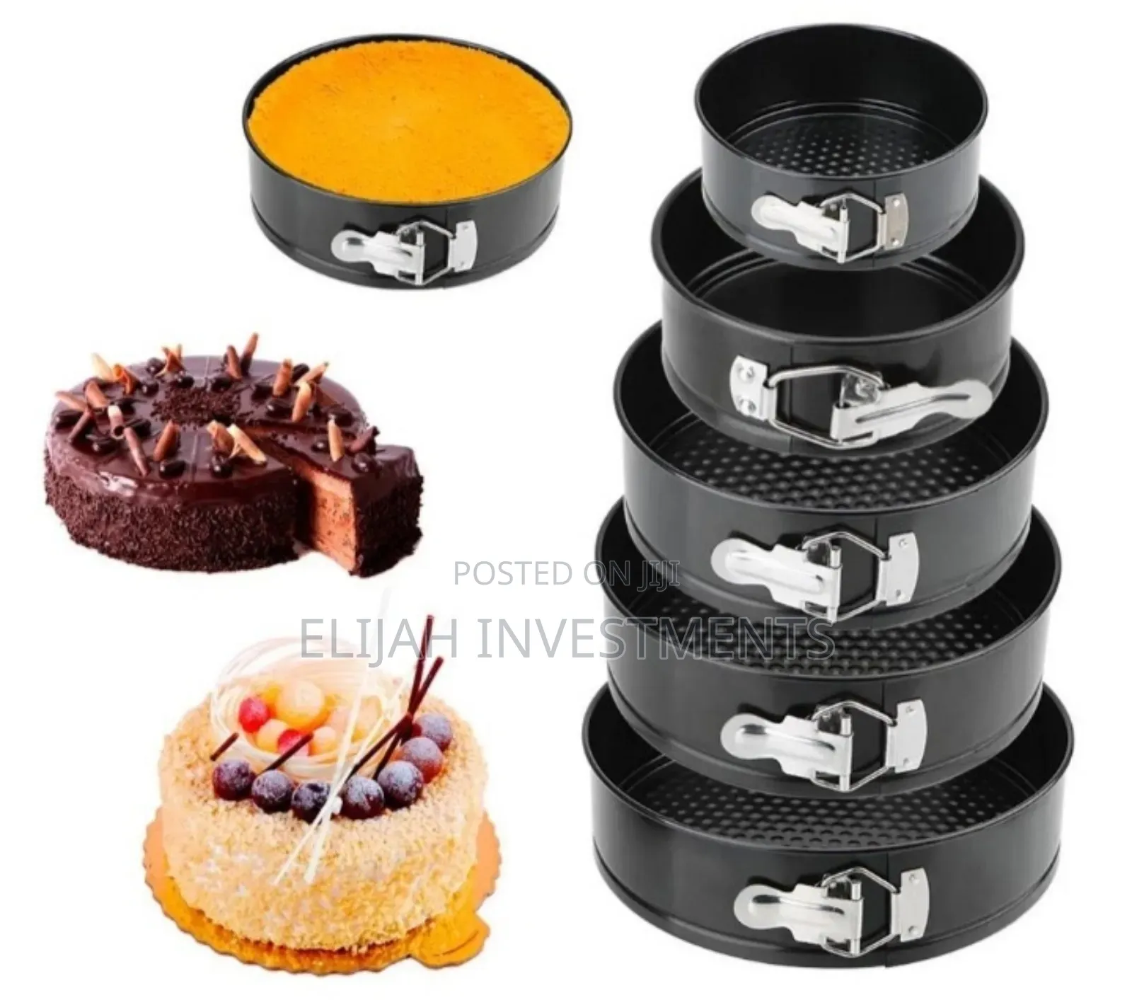 Non Sticky 5pcs Baking Pans