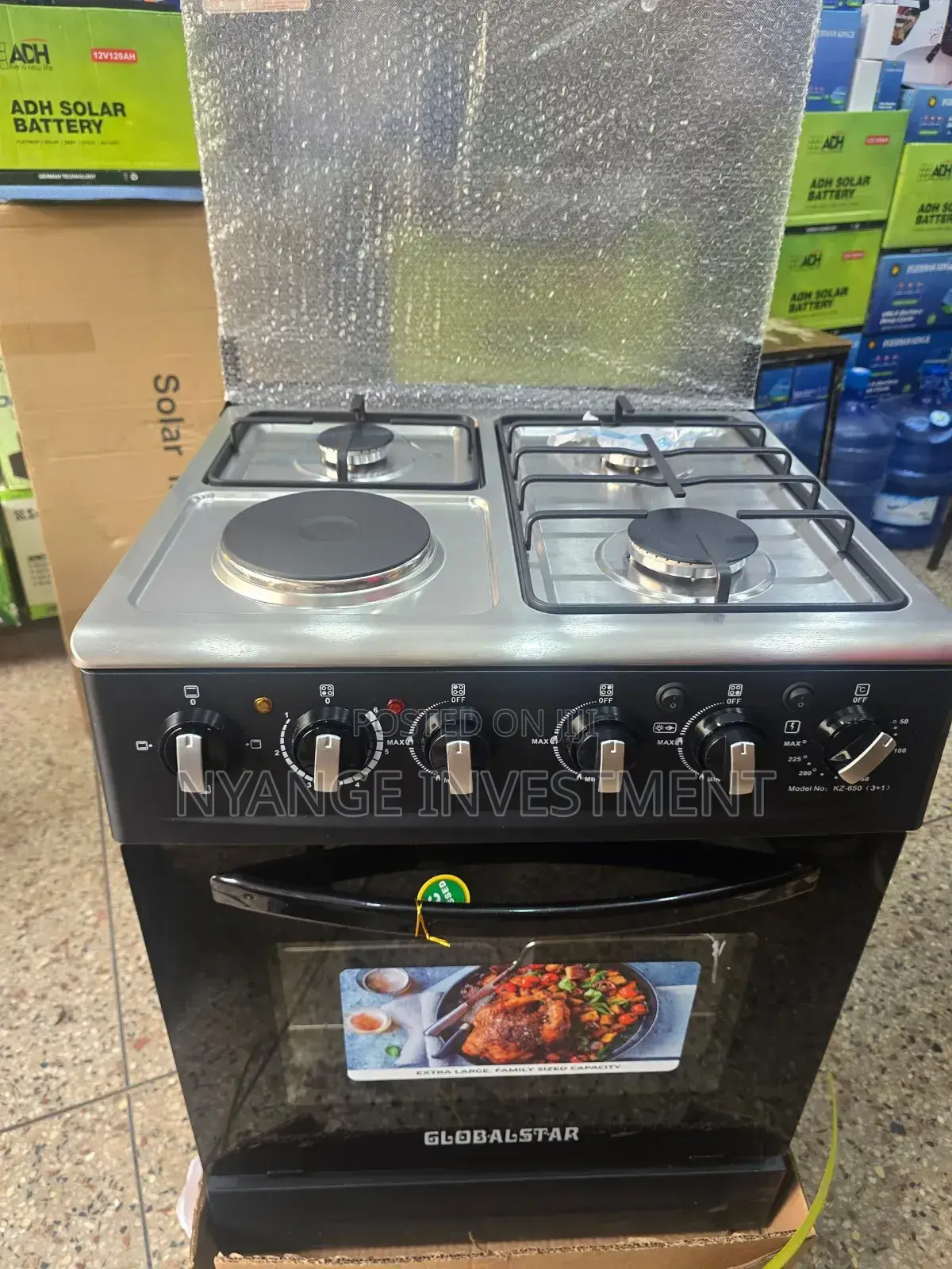 Globalstar 60*60 Cooker and Burner. 3*1global Star Cooker.