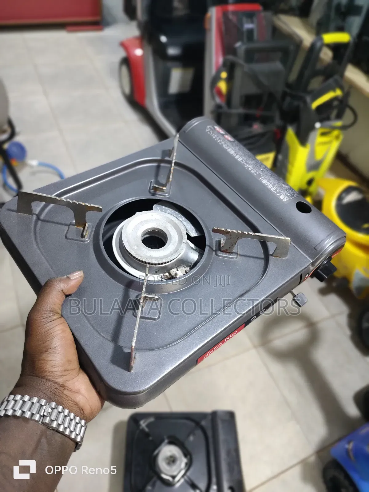 UK Used Single Gas Burners for Picnic Camping and Home Use