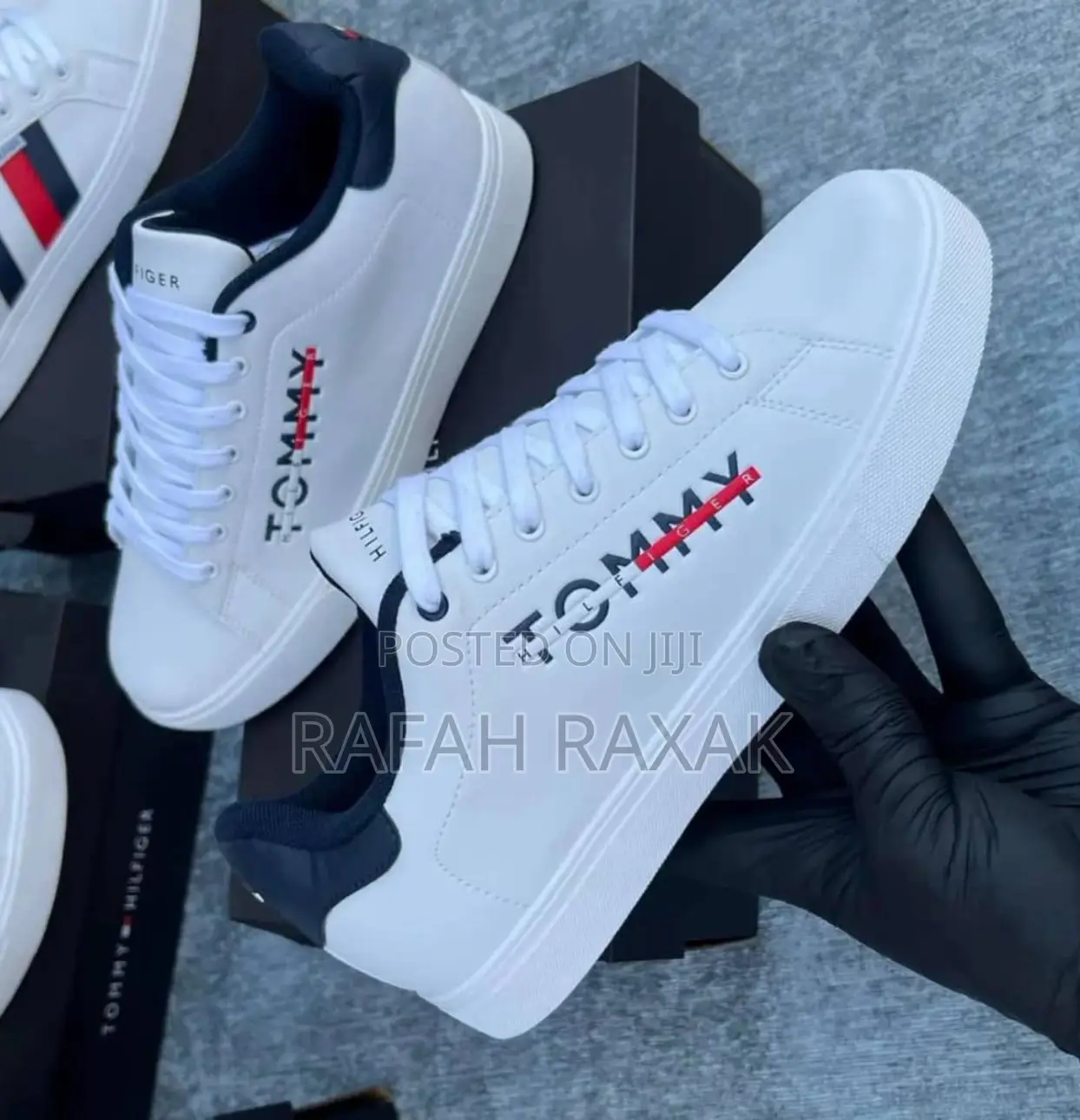 Original White Luxury Tommy Hilfiger Casual Sneakers