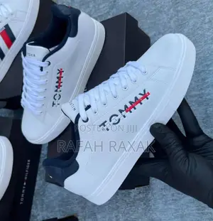 Original White Luxury Tommy Hilfiger Casual Sneakers