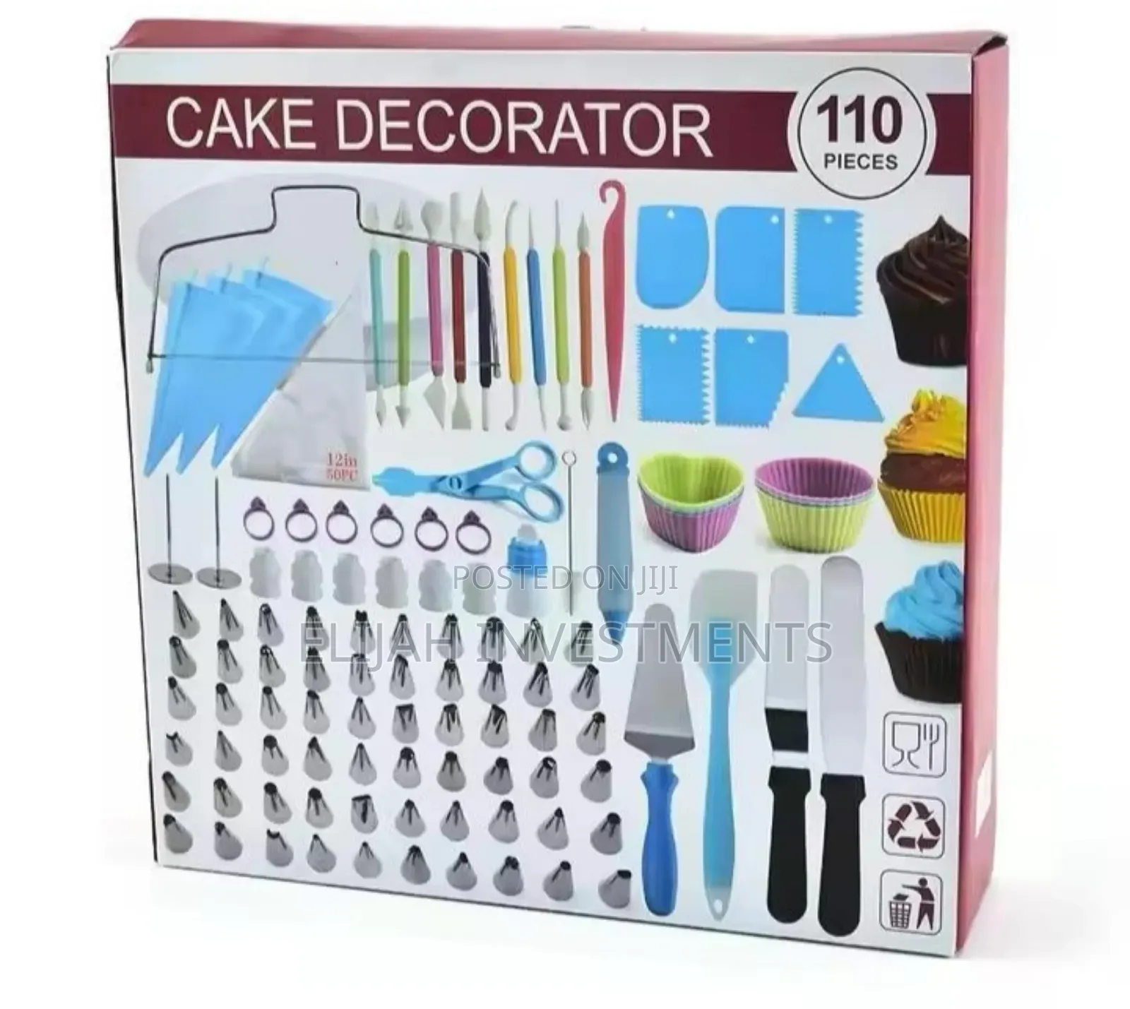 New 110 PCS Decorater Baking Kit