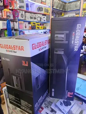 Global Star Home Theater and Sound Bar.
