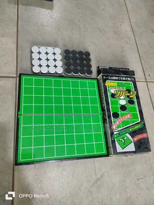 Magnetic Shogi Portable Othello Set Reversi Board Game