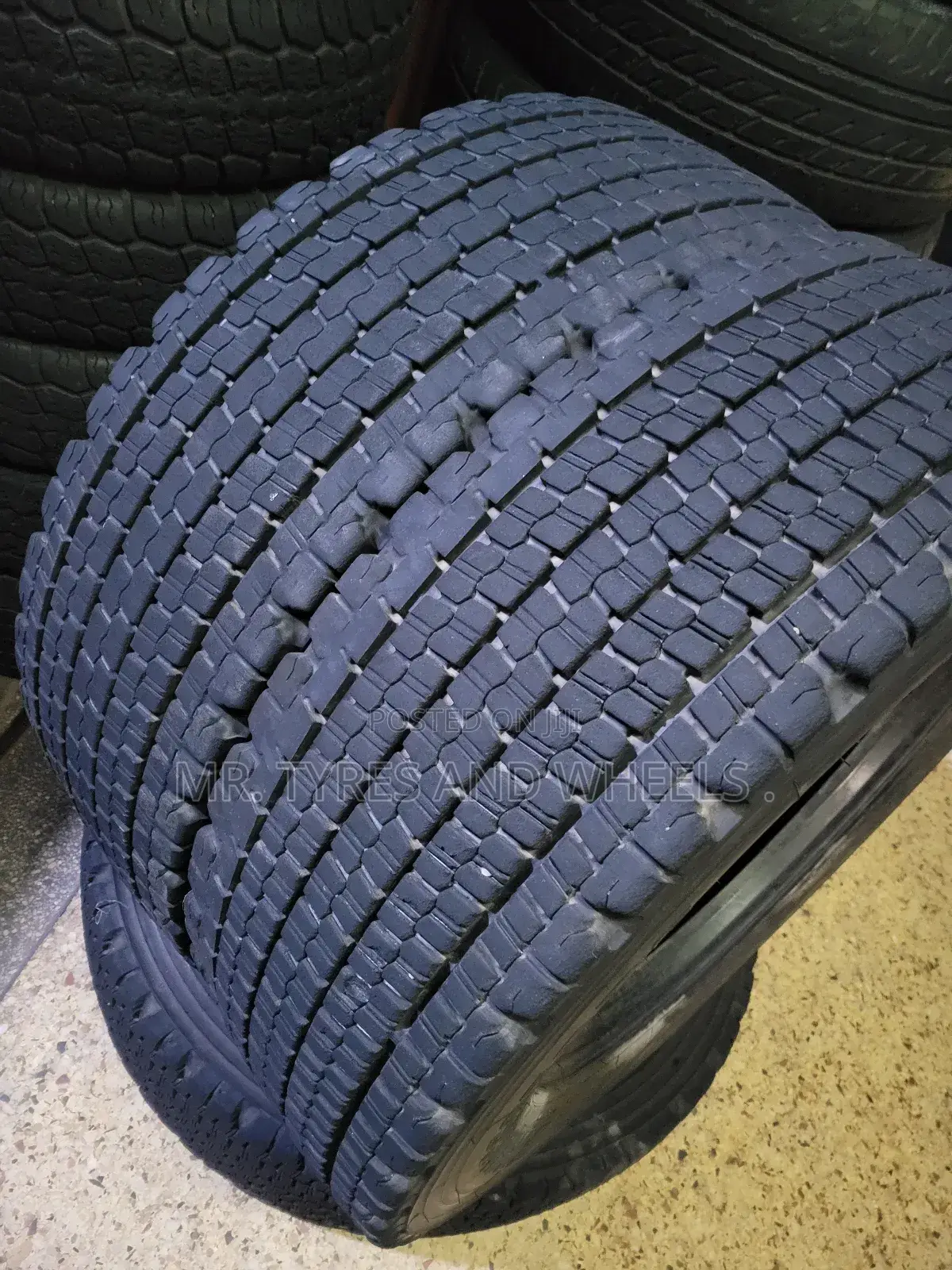 245 70 R19.5 Used Bridgestone in Case U Think About Tires.