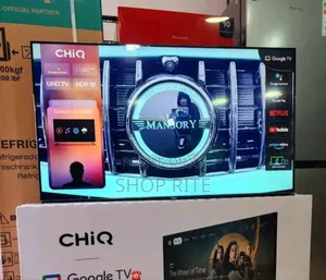 Brand New Chiq 50inch Smart Google TVS Original