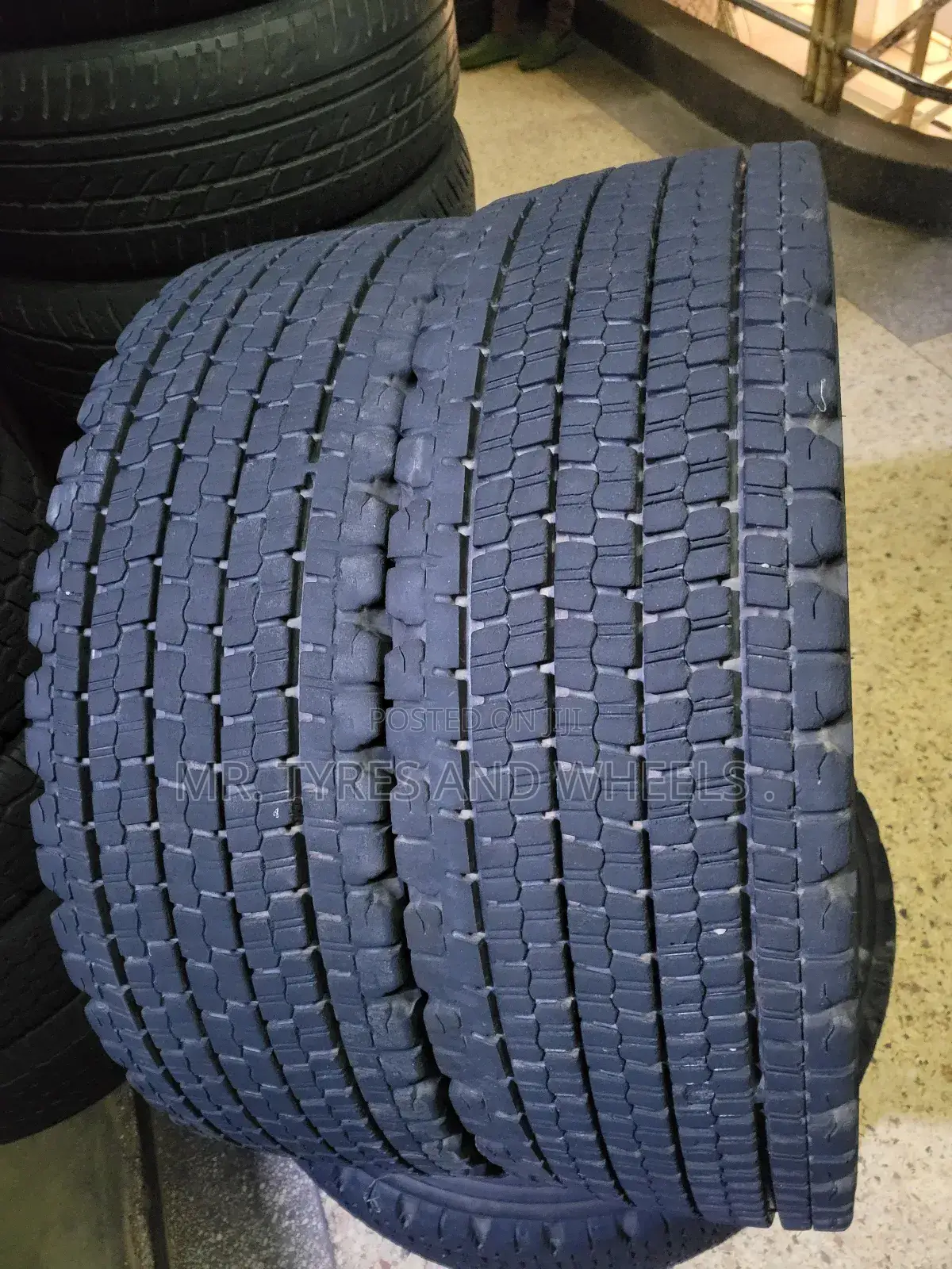 245 70 R19.5 Used Bridgestone in Case U Think About Tires.