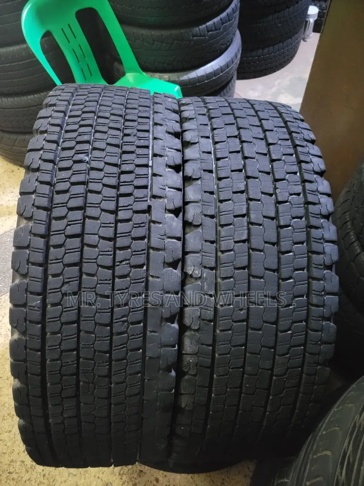 245 70 R19.5 Used Bridgestone in Case U Think About Tires.