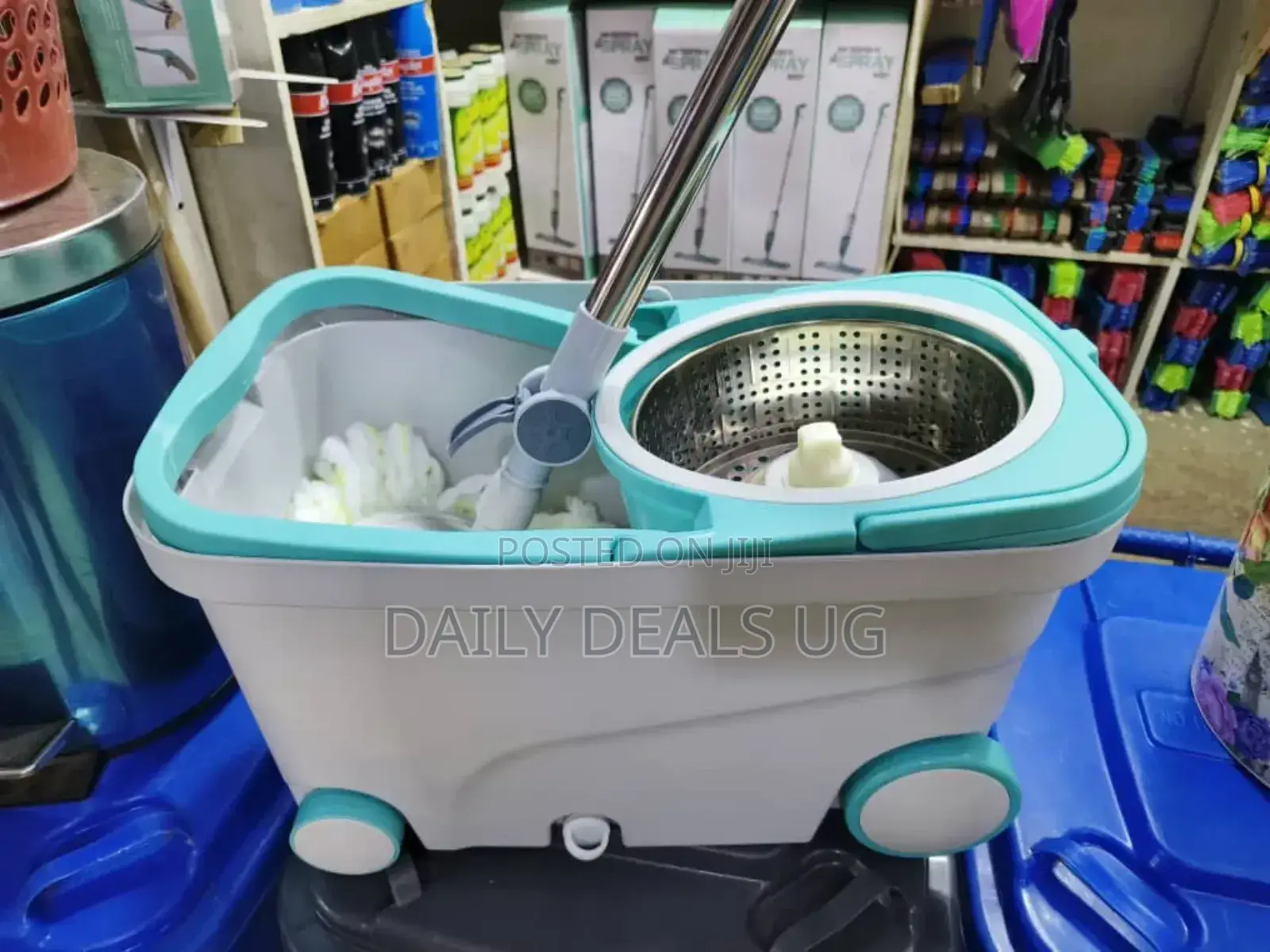 Floor Spin Mopper Set