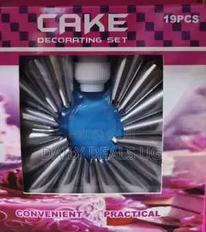 19 Piece's Cake Decorating Set