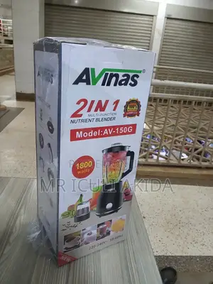 Avinas 1800w 2in1 Multifunction Nutrient Blender Grinder