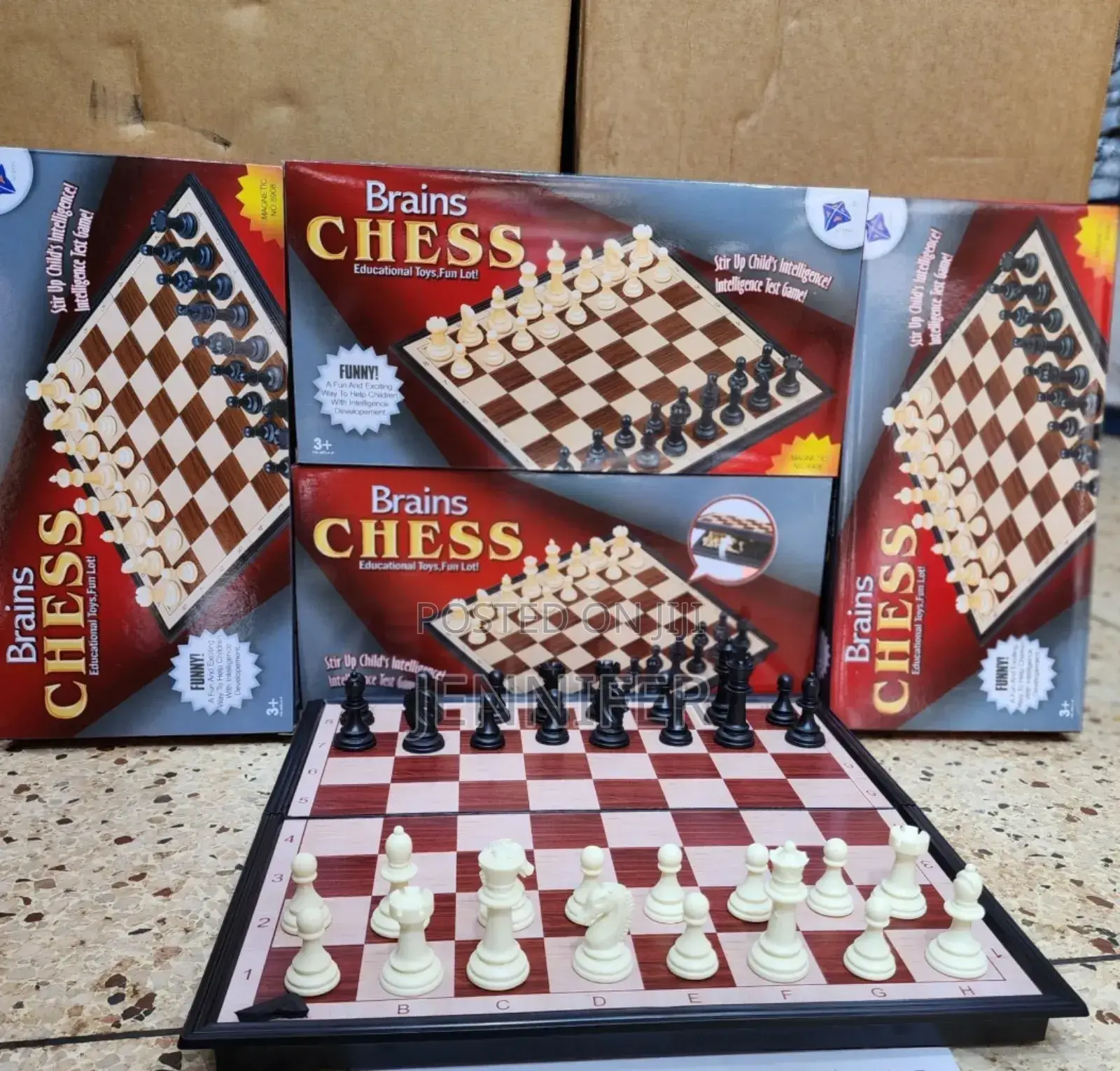 Brians Magnetic Chess Board Game Set
