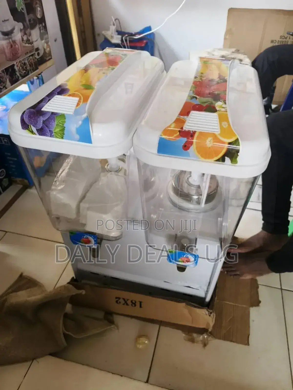 Double Juice Dispenser