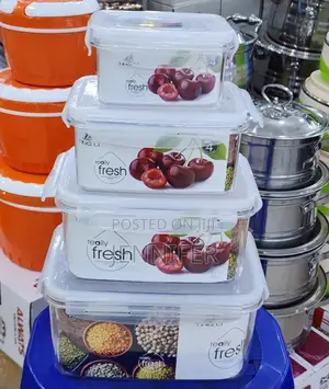 Plastic Rectangular Food Containers