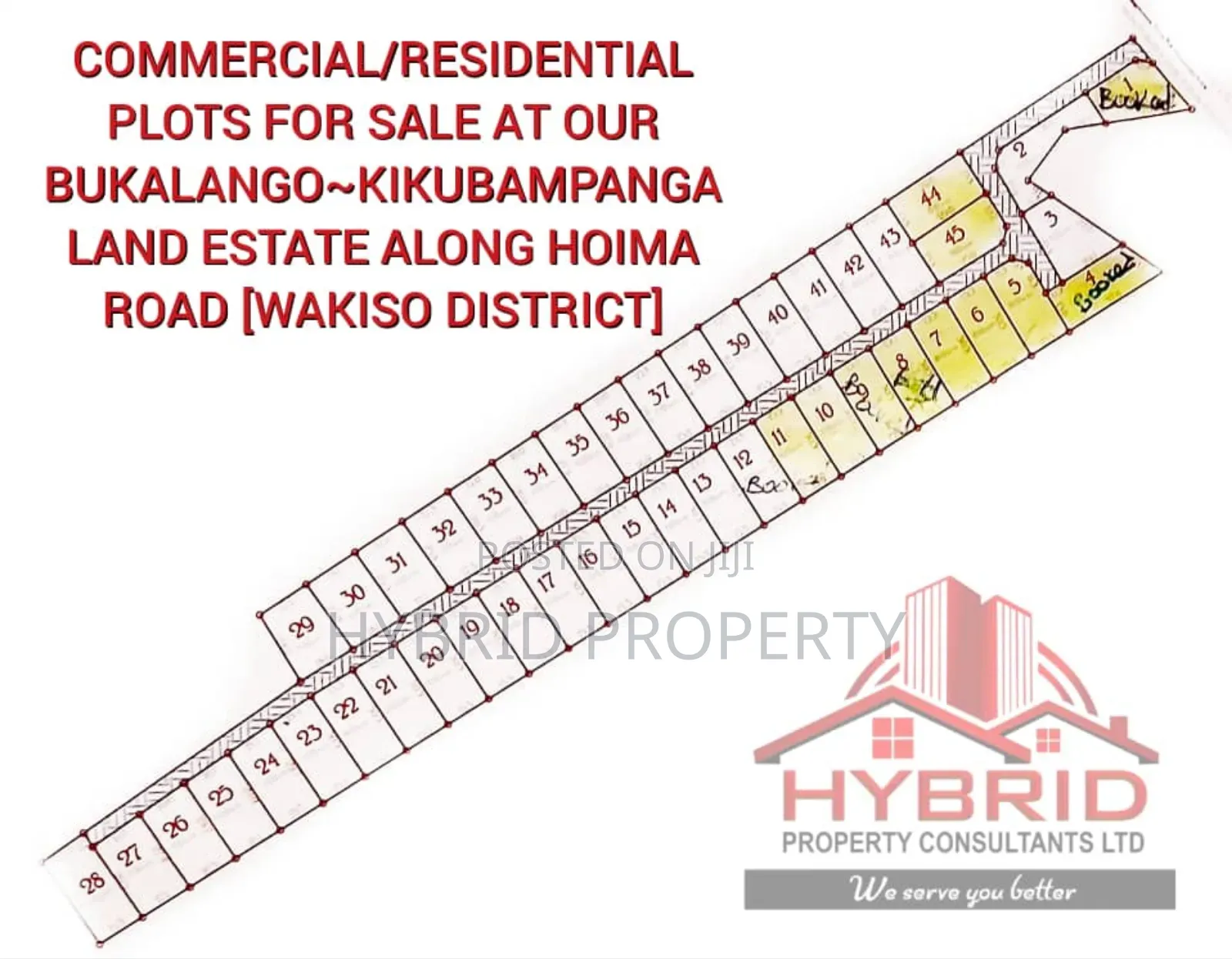 Prime Plots for Sale at Bukalango Land Estate~Hoima Road VII